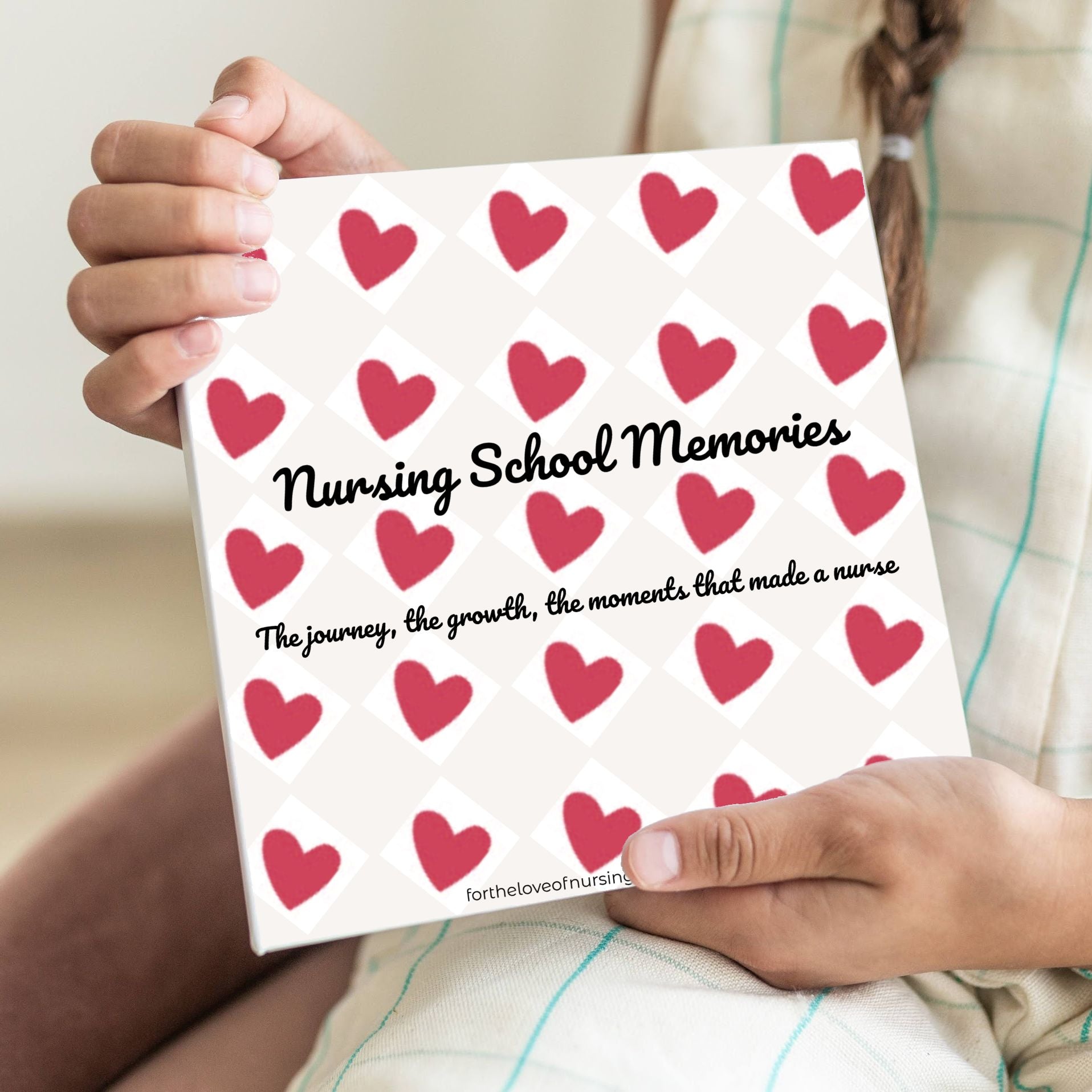 Nursing School Memories Heirloom Video Book – Personalized Nurse Graduation Gift – Nursing Student Keepsake