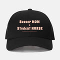 Soccer Mom Student Nurse Hat – Retro Trucker Hat Yupoong 6606 – Nursing Student Gift – Sports Mom Nurse Hat