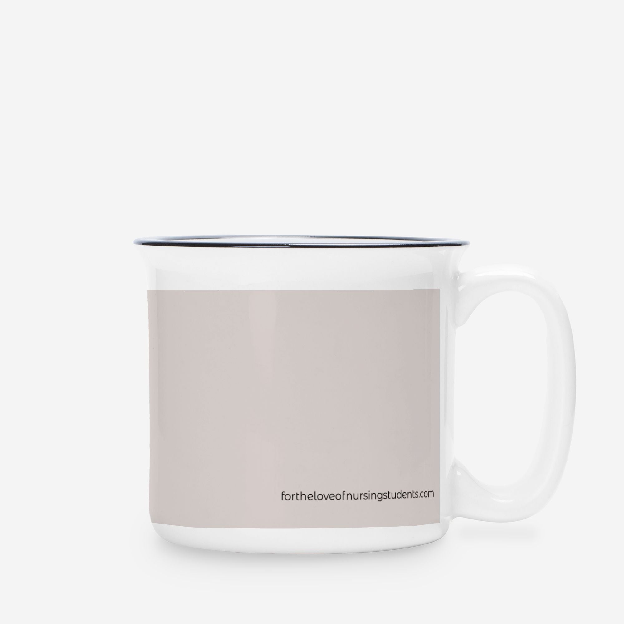 Ceramic Camp Mug 13oz White – “I Make a Difference” Inspirational Coffee Mug, Teacher Gift, Nurse Appreciation, Positive Quote Mug